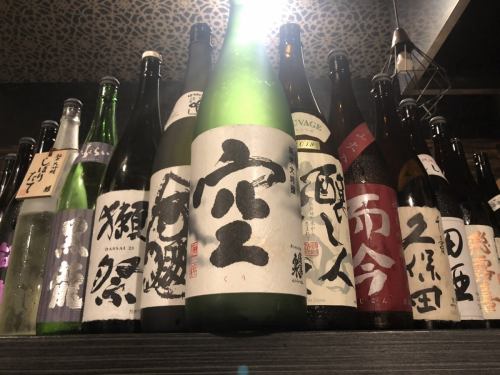 日本酒も豊富
