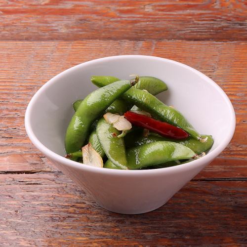 edamame garlic