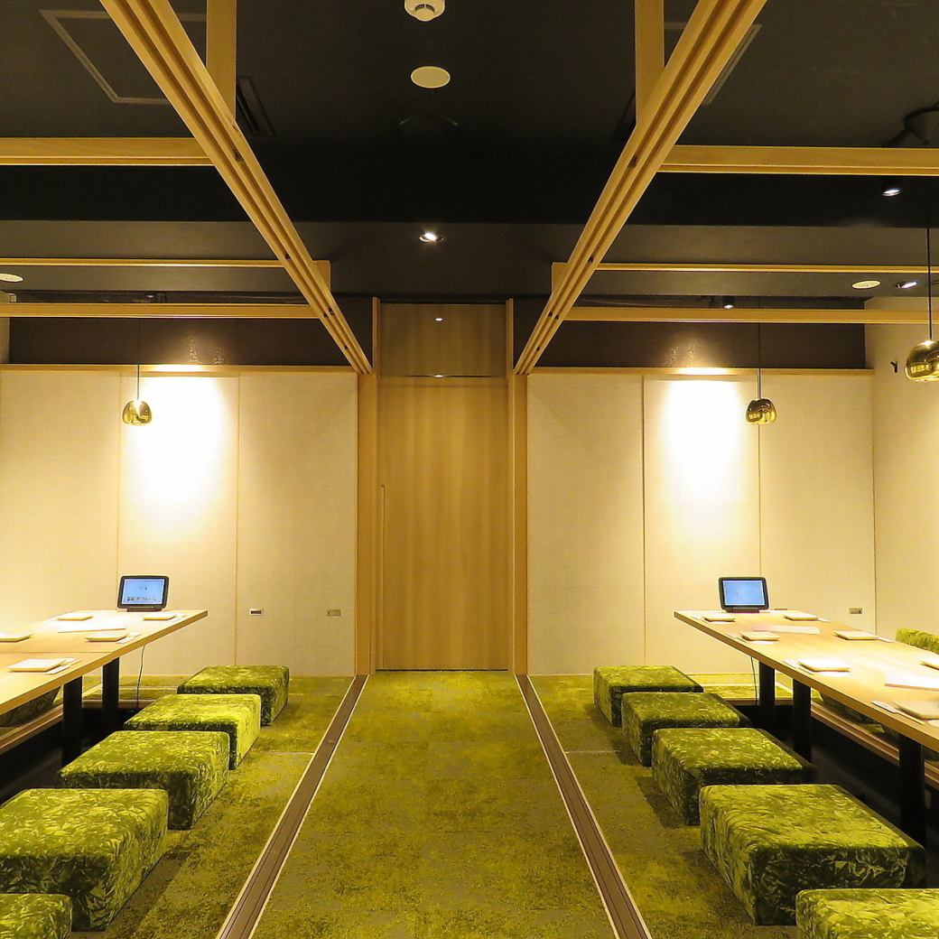 【最大48名様OK】モダンな雰囲気の掘りごたつ個室でゆったり宴会