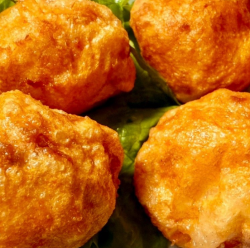 花枝丸イカ団子の揚げ物