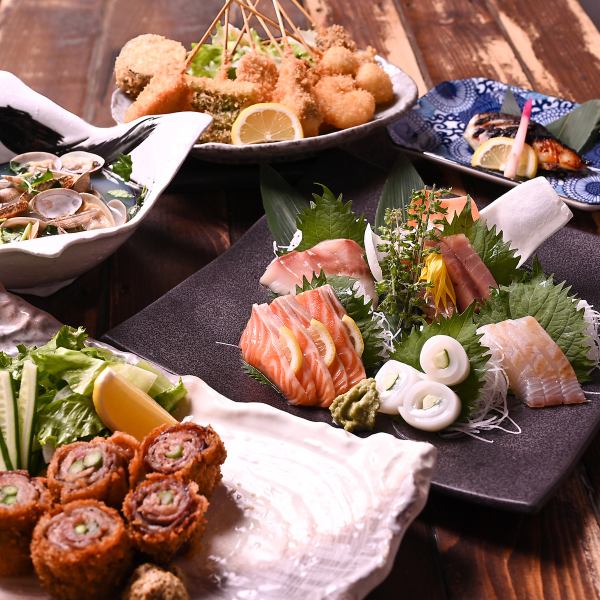 魚介類やそのほか逸品をご用意しております。