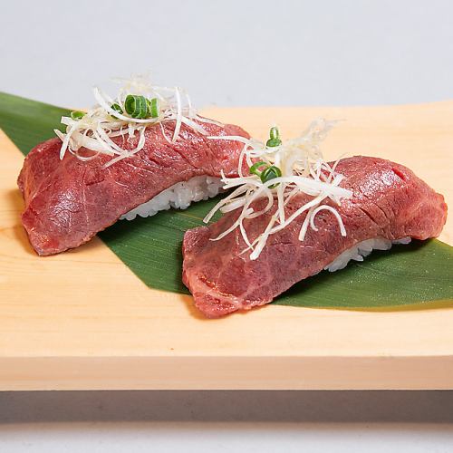 【単品】ネギ塩肉寿司