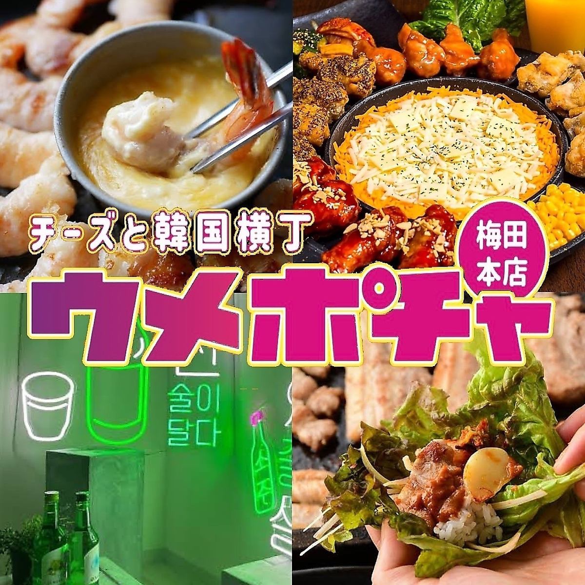 All-you-can-eat and drink for 3 hours, including choa chicken and samgyeopsal, starting at 3,000 yen!