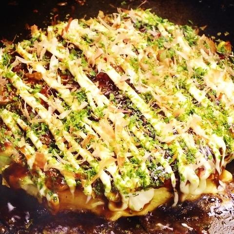 大阪お好み焼き食べ放題！