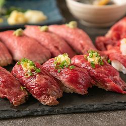 瘦牛肉壽司四塊
