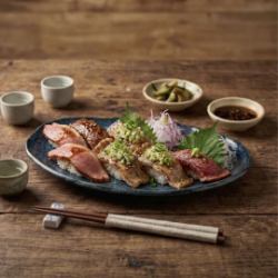 主廚精選肉壽司（4件）
