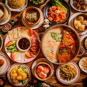 【1日5組様限定】２時間制 グランドメニューがほぼ食べ飲み放題 おつまみ 餃子 小籠包 4250円