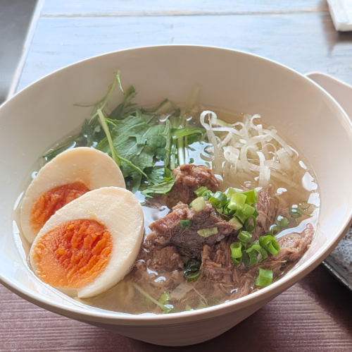 和牛筋拉面套餐