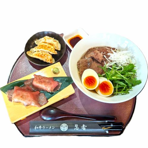 和牛ラーメン和牛肉寿司忍者SET