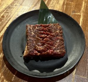 Chikaramaru pickled skirt steak