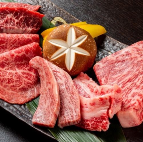 Assorted 3 kinds of Wagyu beef