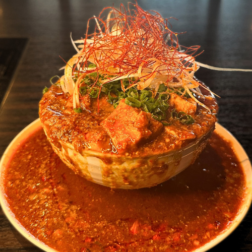 こぼれ四川麻婆豆腐