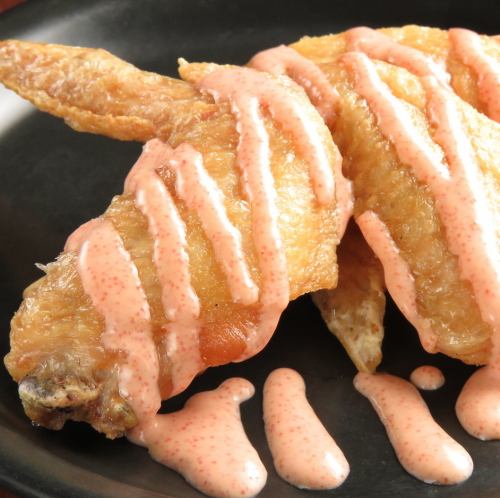 Mentaiko mayonnaise chicken wings