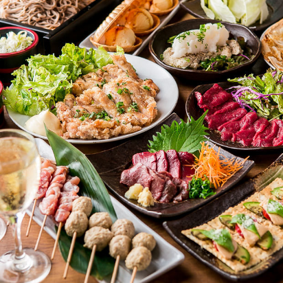 串の蔵人気no 1 信州名物 山賊焼きコース 2h飲み放題付8品クーポン利用で4300円 3500円 信州炉端 串の蔵 新宿東口店