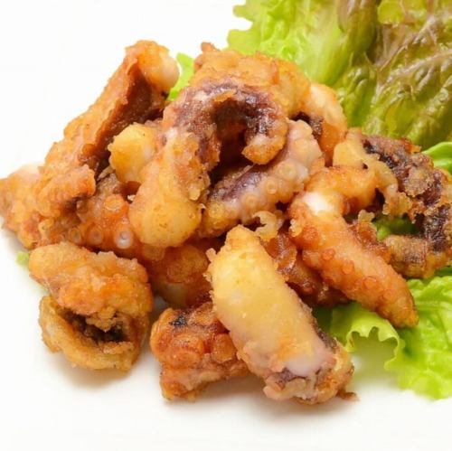 Deep-fried octopus