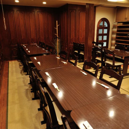 最大28名様OK！広々空間で愉しむ大人数の宴会・歓送迎会◎