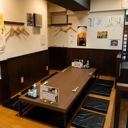 It is a recommended tatami room seat after work ♪