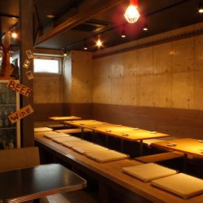 A seating area that is upstairs! "Garage Kitchen Asobi Nishifunabashi store"