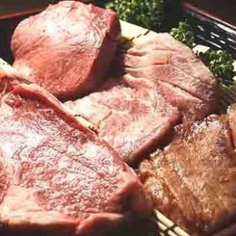 Enjoy 11 kinds of Sendai's specialty beef tongue! All-you-can-eat course including horumon ♪ 6,578 yen (tax included)