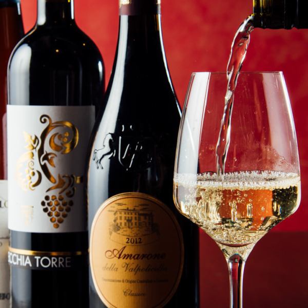 追求滿足的口感！品嚐來自義大利各產區的葡萄酒！