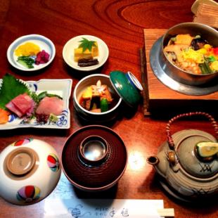 Sashimi set (4 or more pieces of sashimi)