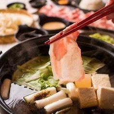 【新コース！】しゃぶしゃぶ付き食べ飲み放題★豚の旨みを喰らい尽くせ！