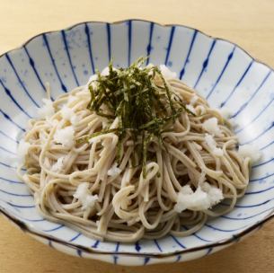 〆のお蕎麦(摩周蕎麦)