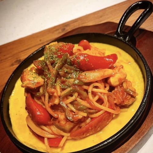 鉄板ナポリタン
