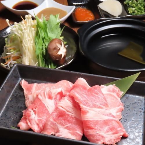 涮涮鍋能登五花肉