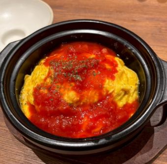 土鍋オムライス