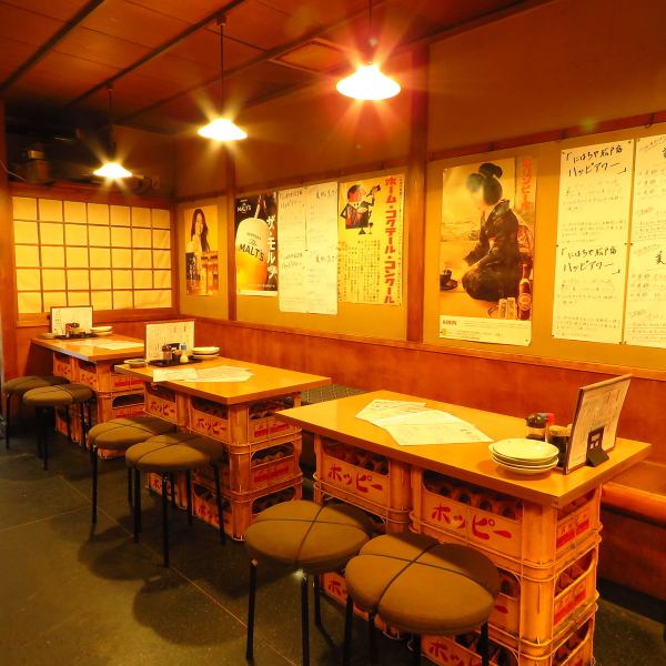 There is also a bench seat that is ◎ for various banquets ♪ I want to drink comfortably with everyone ♪ It is a perfect shop at such times
