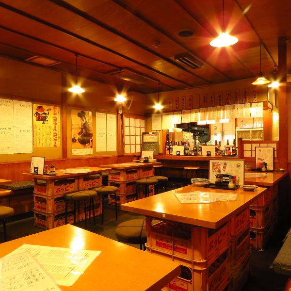 Open until 23:00 every day! It's an easy-to-use restaurant for company parties, as well as for quick drinks and rice.