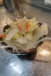 白菜の浅漬け
