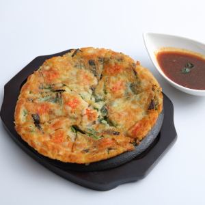Seafood pancake
