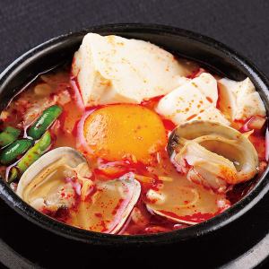 Sundubu soup