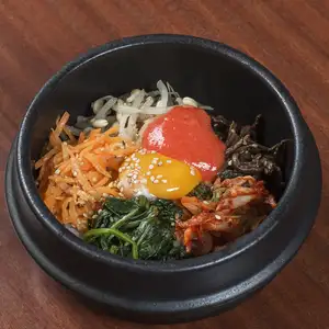 明太石焼ビビンバ