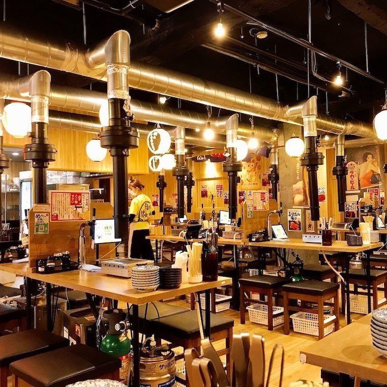 大人数の宴会も大歓迎!!広々店内でどんな人数もご対応可◎