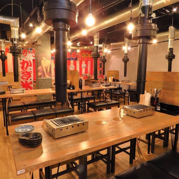 少人数～団体様までお客様にあったお席をご用意！自慢の焼肉を粋な空間をお楽しみください。