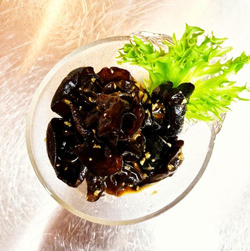 きくらげのわさび和え