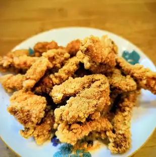 Deep-fried pork
