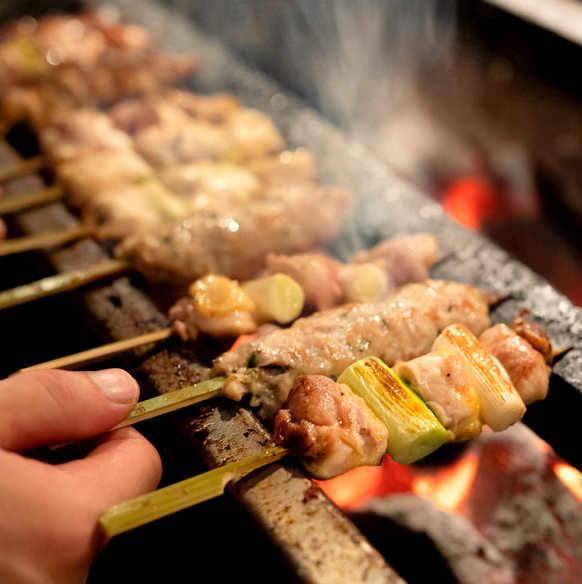 Torimoto's top recommendation! Juicy yakitori with plenty of meaty flavor♪