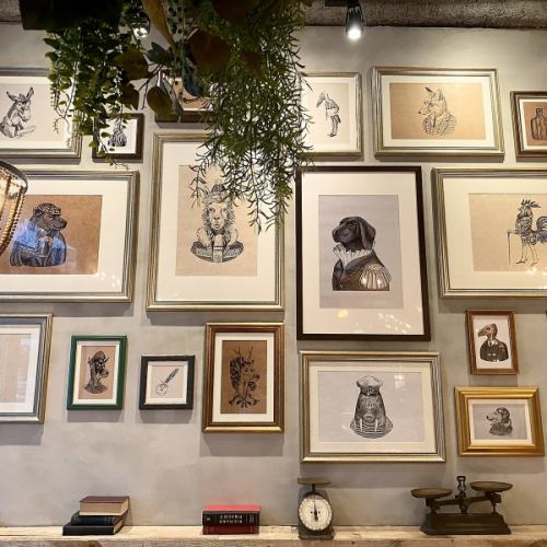 雰囲気ある店内◎