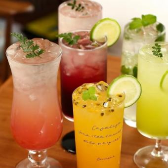【2時間飲み放題】タピオカミルクティーも飲める！ＳＮＳ映え中華系ドリンク充実の約30種1500円