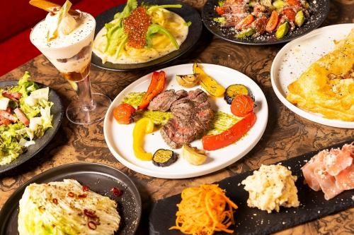 5種の飲み放題付コース