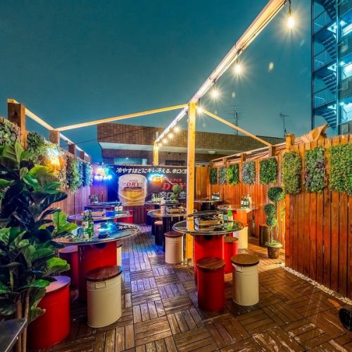 開放的な屋上バーベキューが楽しめるBBQ専門店へようこそ