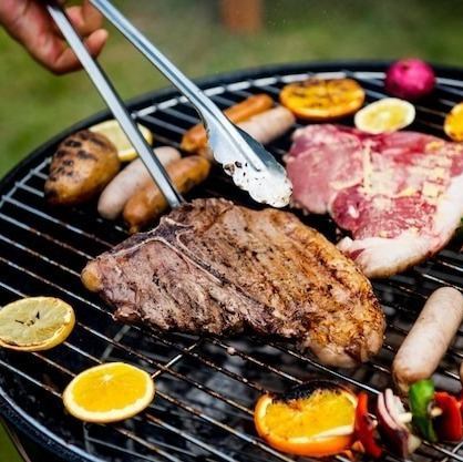 【お肉満載♪BBQ食べ飲み放題】サーロイン&海鮮も楽しめる豪華BBQコース【2時間/5500円税抜】