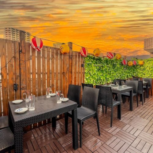開放的な屋上バーベキューが楽しめるBBQ専門店へようこそ