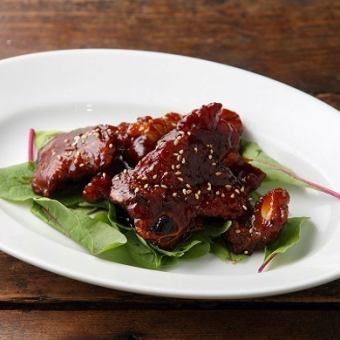 Pork Rib King ~Stir-fried pork spareribs with sweet and sour sauce~