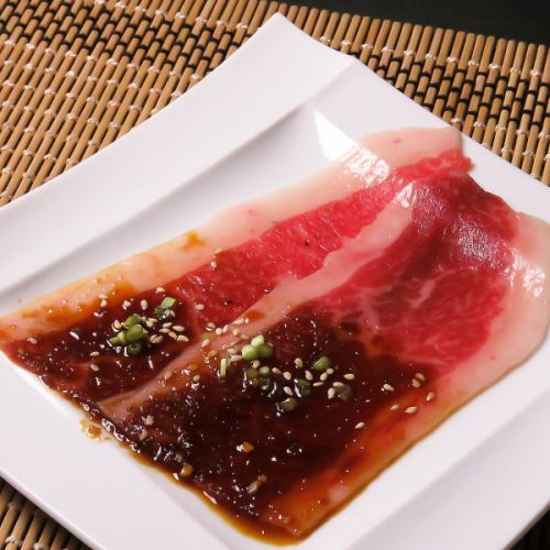 <Specialty: Sendai beef specially selected loin grilled shabu-shabu> Ponzu