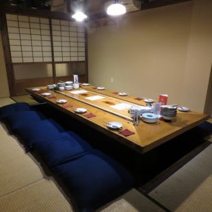 堀ごたつ個室です。
